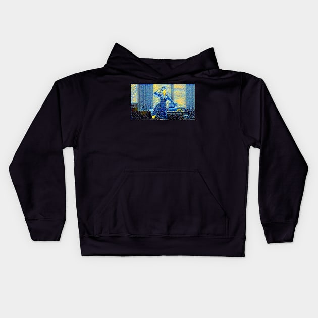 Kaguya-sama: Love is War Chika Fujiwara Starry Night Kids Hoodie by Starry Night